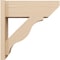Ekena Millwork 7 1/2-in W x 20-in D x 20-in H Funston Slat Rough Cedar Woodgrain TimberThane Outlooker, Primed Tan OUTUR075X20X20FST24RCPR - alternate 6